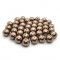 Coffee Imitation Pearl Acrylic Bubblegum Beads 16mm 