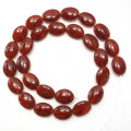 Carnelian 10x14mm Oval Beads