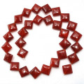 Carnelian 12mm Diamond Beads