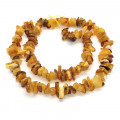 Natural Amber Chip Beads